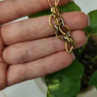 طلای کار کرده تمیز در حد نو