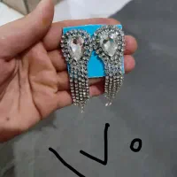 گوشواره دست ساز بسیار شیک و زیبا با قیمت مناسب|بدلیجات|کرج, اسلامآباد|دیوار