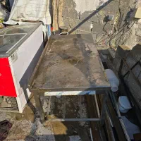 میز زیر گریل تمام استیل