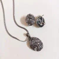 ست گردنبند و گوشواره