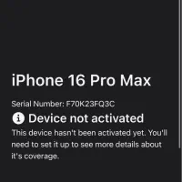 آیفون ۱۶ پرومکس رجیستر شده- iphone 16 pro max|موبایل|قم, صدوق|دیوار