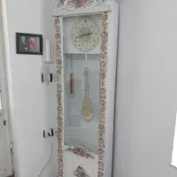 ساعت ایستاده آینه و کنسول لباسشویی