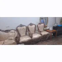 میزومبلمان ۹نفره سلطنتی بامیزعسلی