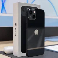 گوشی آیفون ۱۳ نرمال آکبند مشکی