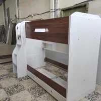 تخت دو طبقه مدرن با قابلیت تبدیل به یک نفره