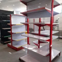 قفسه(T)و(L)پایه‌رنگی‌فروشگاهی کد دار