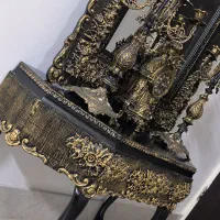 اینه کنسول.ساعت.پشتی نو