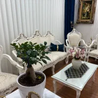 مبل استیل ومبل راحتی و میز ناهارخوری