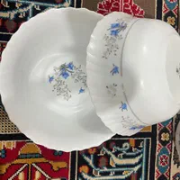 ارکوپال گل های صورتی+ گل های آبی+ پلوخوری فرانسوی|ظروف سرو و پذیرایی|تهران, شهرک آزادی|دیوار