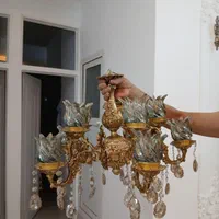 لوستر۱۰شاخه|لوستر و چراغ آویز|مشهد, توس (بلوار توس)|دیوار