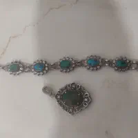 نقره با فیروز اصل وزنده