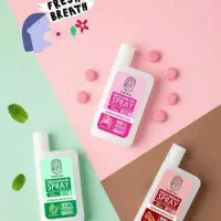 افشانه ی ضد پلاک دندان وخوشبو کننده ی دهان