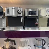 انواع اسپرسوساز شرکتی با اقسا|سماور، چای‌ساز، قهوه‌ساز|کاشان, درب زنجیر|دیوار