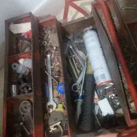 جعبه ابزار فلزی با خود ابزار الات مفت گذاشتم|ابزارآلات|ری, شهرری|دیوار