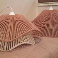 لوستر کلاهی و لوستر لاله ۲ طبقه