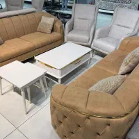 مبل 8نفره با بهترین پارچه و چوب/کد3030|مبلمان خانگی و میز عسلی|شیراز, لاله|دیوار