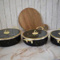سرویس قابلمه نانو گرانیت ماربل|ظروف پخت‌وپز|تهران, تهرانپارس غربی|دیوار