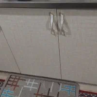 کابینت و آب چکان در حد نو