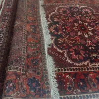 سه تخته فرش نقشه ترنج دستباف قدیمی|فرش|لردگان, |دیوار