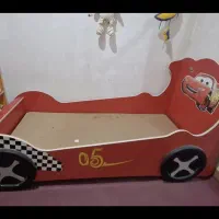 تخت ماشینی کودک ونوجوان|تخت و سرویس خواب|رشت, شهرک صبا|دیوار