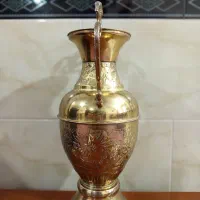 گلدان برنجی|صنایع دستی و سایر لوازم تزئینی|رباطکریم, رباطکریم|دیوار