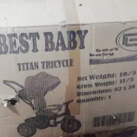 سه چرخه کودک تیتان|اسباب و اثاث بچه|آذرشهر, |دیوار