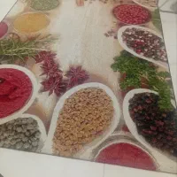 گلیم فرش کرکدار آشپز خانه 3متری کاملا سالم وشیک