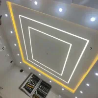 اجرای کار کناف تایل دامپا سقف کشسان کابینت|خدمات پیشه و مهارت|شیراز, اصلاح‌نژاد|دیوار