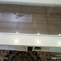 میز جلومبلی سفید همراه با ۴ عدد عسلی|مبلمان خانگی و میز عسلی|کرج, چهارصد دستگاه|دیوار