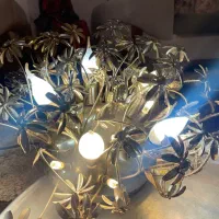 فروش دو عدد لوستر سقفی و یک عدد لوستر آویزی