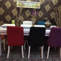 میز نهارخوری هشت نفره