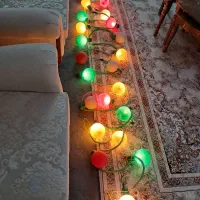 2 عدد ریسه چراغونی نوستالژیک