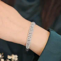 دستبند نقره امرالدکات برند بی اس جی باگت کد 041|بدلیجات|تبریز, |دیوار
