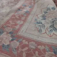 جفت فرش دستبافت ابریشم ۱ونیم در۲ونیم متر|فرش|سراب, |دیوار