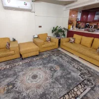 یه دست مبل هفت نفره بسیار تمیز|مبلمان خانگی و میز عسلی|شیراز, خلدبرین|دیوار