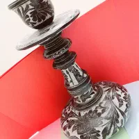 صنایع دستی قلیان سنگی قلیون کلکسیونی عتیقه هخامنشی