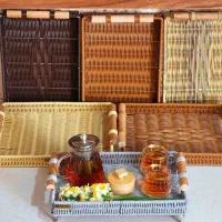 سینی چای حصیری