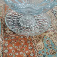 ظرف میوه خوری همراه با یک عدد سینی چینی