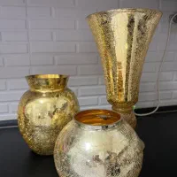 اکسسوری ۳ تیکه گلدان تزیینی و دکوری