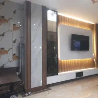 اجرا و نصب tv و ماربل شیت و ترمووال