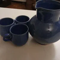 پارچ آب خوری سرامیک با سه لیوان 600000 تومان