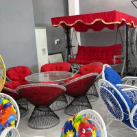 صندلی باغی چتر اتشدان باربیکیو
