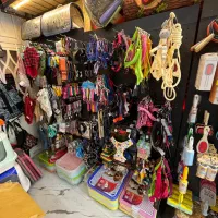 قلاده متری گردکتفی لباسی عروسکی خوشگل طرحدار بزرگ