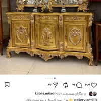 کنسول از جنس چوب راش|بوفه، ویترین، کنسول|نظرآباد, نظرآباد|دیوار