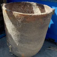 بوته ریخته گری چدنی آلومینیوم و آجر نسوز کوره|ماشین‌آلات صنعتی|رباط‌کریم, شهرک صنعتی سبلان|دیوار