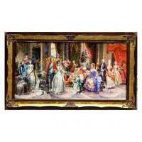 تابلوفرش ماشینی فردیس فرانسوی پاسورباز ۲۷۰|تابلو فرش|تبریز, |دیوار