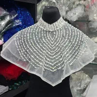 یقه حجاب توری