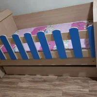 تخت خواب یک نفره کودک|تخت و صندلی بچه|شهریار, شهریار|دیوار