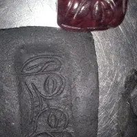 مهره قدیمی گبری یاقوت نقش دار به شرط قدمتدار|کلکسیون اشیاء عتیقه|شیراز, سعدیه شمالی|دیوار