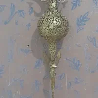 برنزی.گلدان برنز